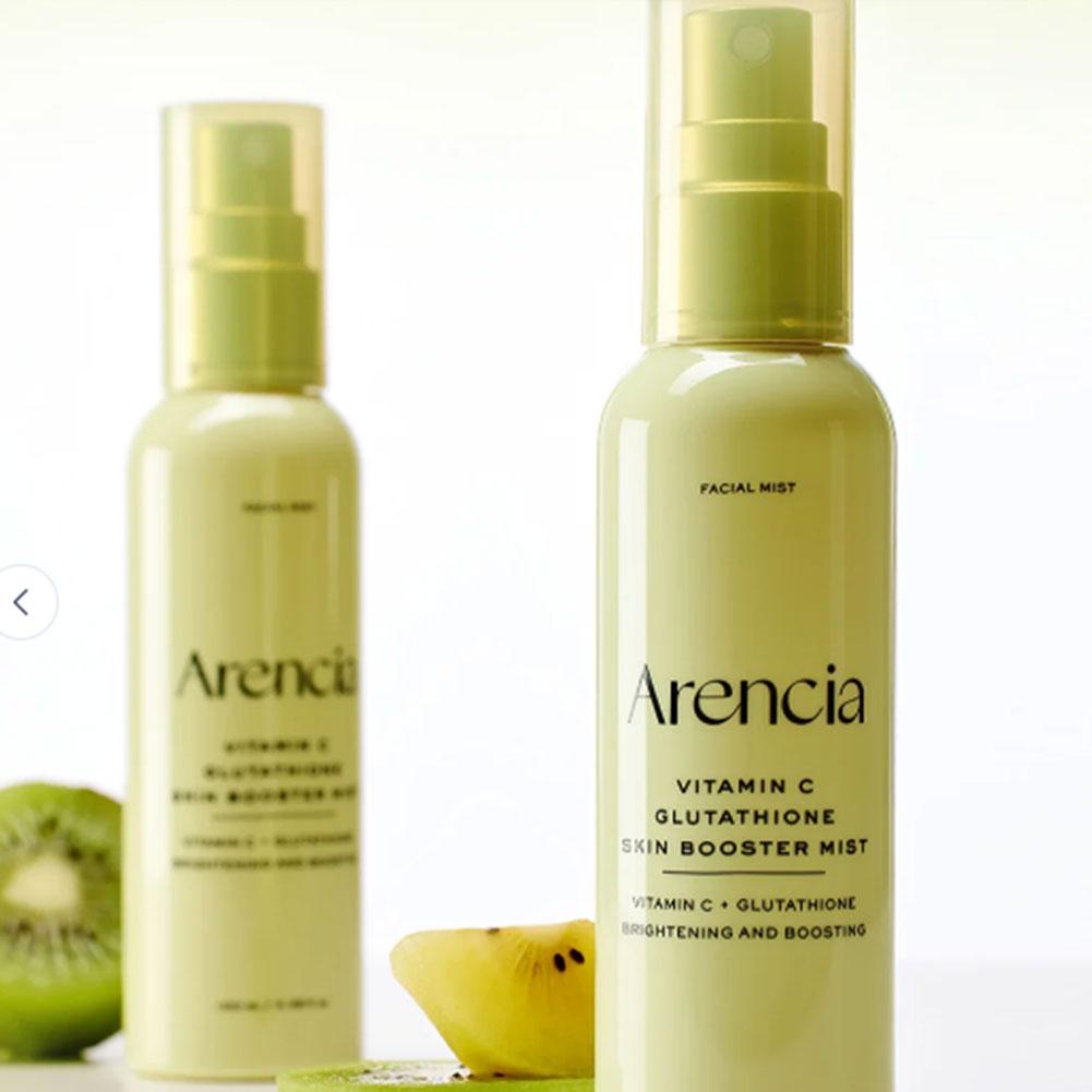 Misting Bottle Fine - Arencia Vitamin-C Glutathion Gesichtsspray/Serum Feuchtigkeitsspendend Aufhellend