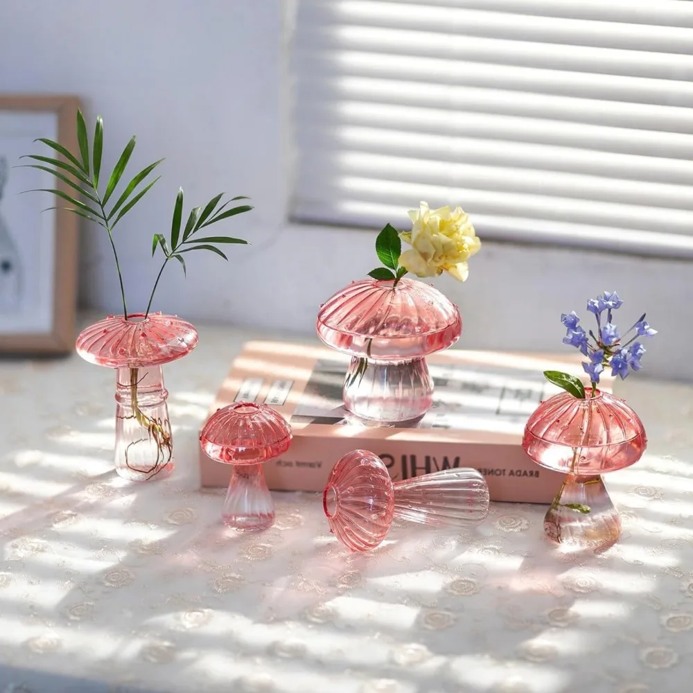 Pilzförmige, geriffelte Glas-P – Propagation Station Vase Bewertung und Preis