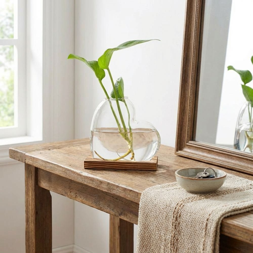 Transparente Hydroponische Gla – Propagation Station Vase Bewertung und Preis